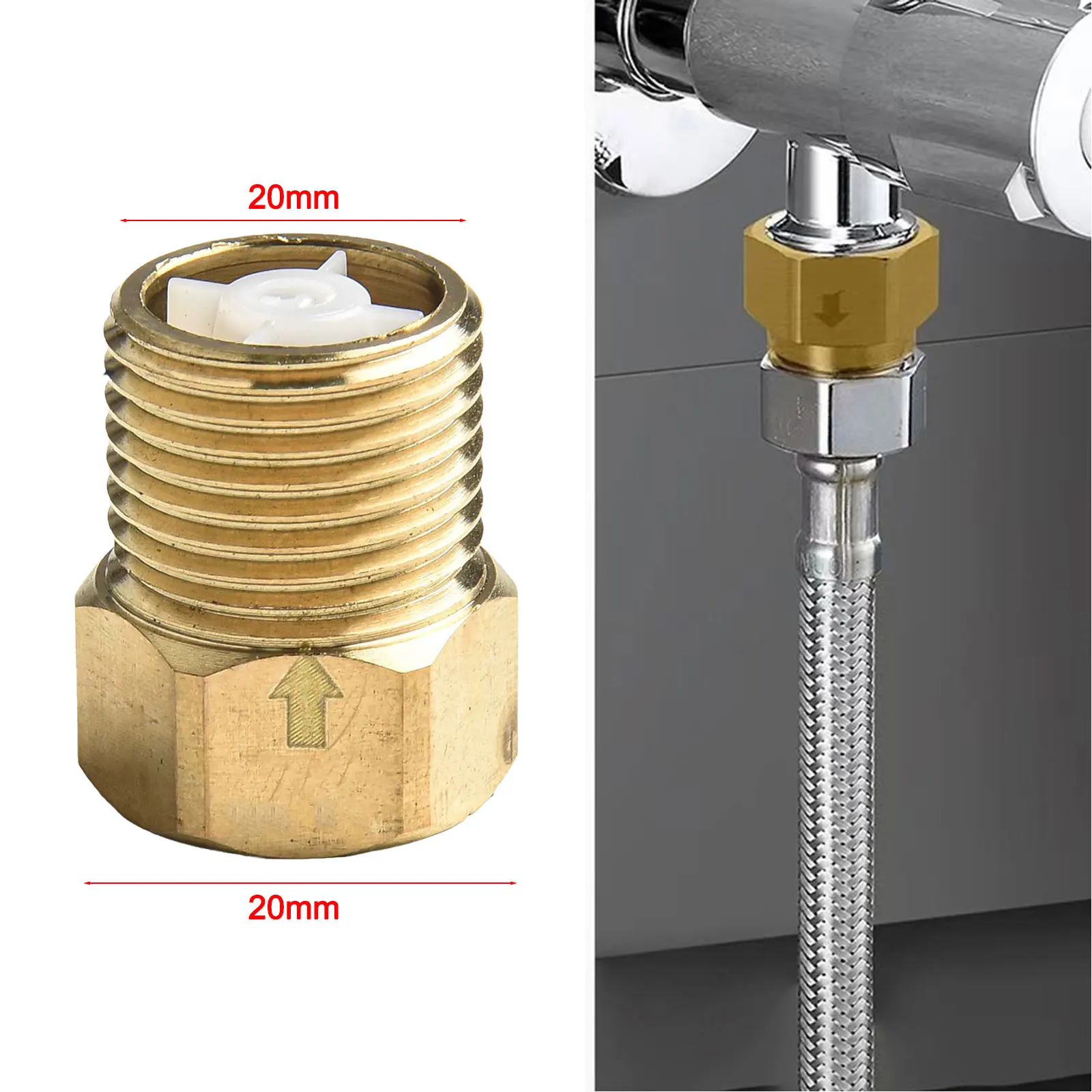 

G1 2 клапана 33 мм обратный клапан физические принципы 10 шт. посылка простая установка внешний поток внутренний поток для сантехники