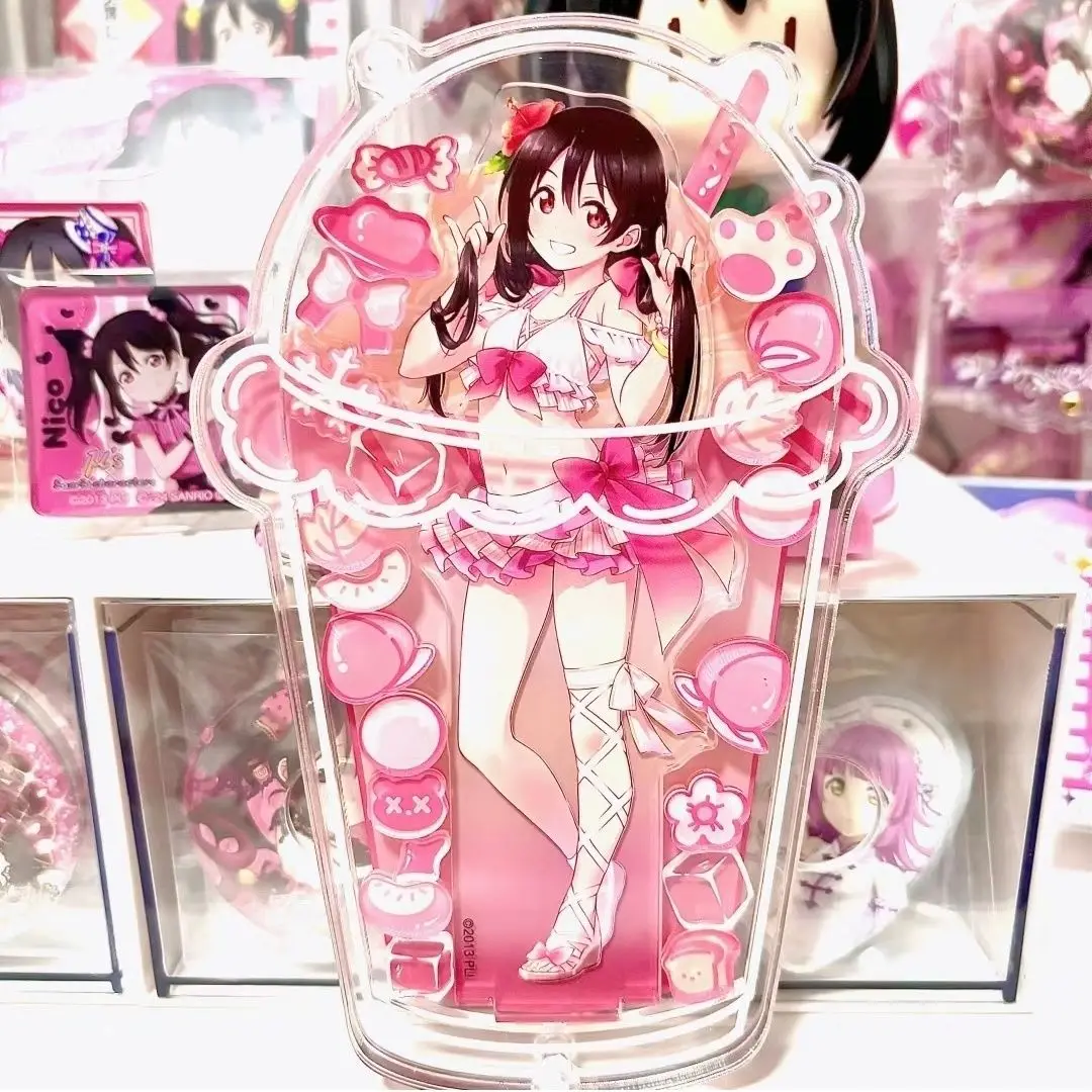 Yazawa Nico Action Figures Acrylic Stand Anime Peripheral Fashion Kids Ornaments Girl Models Car Decoration LoveLive!