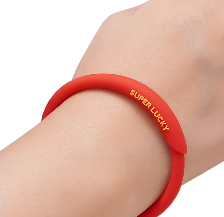 Super Lucky Anion Energy  Benming Year Red Bracelet is Available in a Variety of Colors