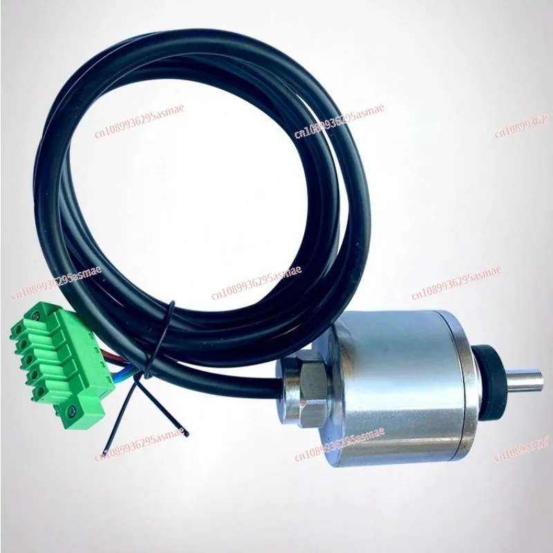 Steel Bar Straightening Machine Meter Counter, Rotary Encoder with Hose, 400AB Pulse 5-Wire Counting Device, Straightener Parts