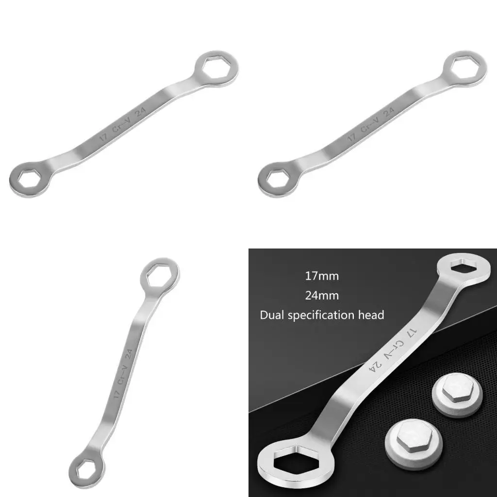 

Y1UD Double Head Wrench Universal Multifunctional Wrench Self-tightening Spanner