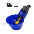 Blue bowl and screws
