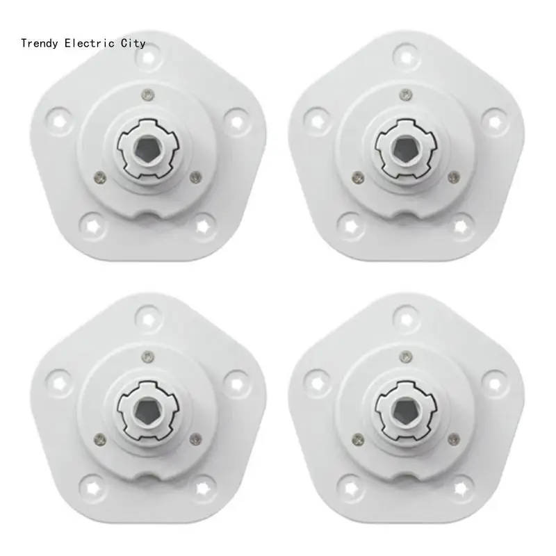 

4pcs Mop Pad Detachable Bracket Holder Replace Accessories Compatible For PRO STYTJ06ZHM Self-Cleaning Robotic Vacuum Cleaner