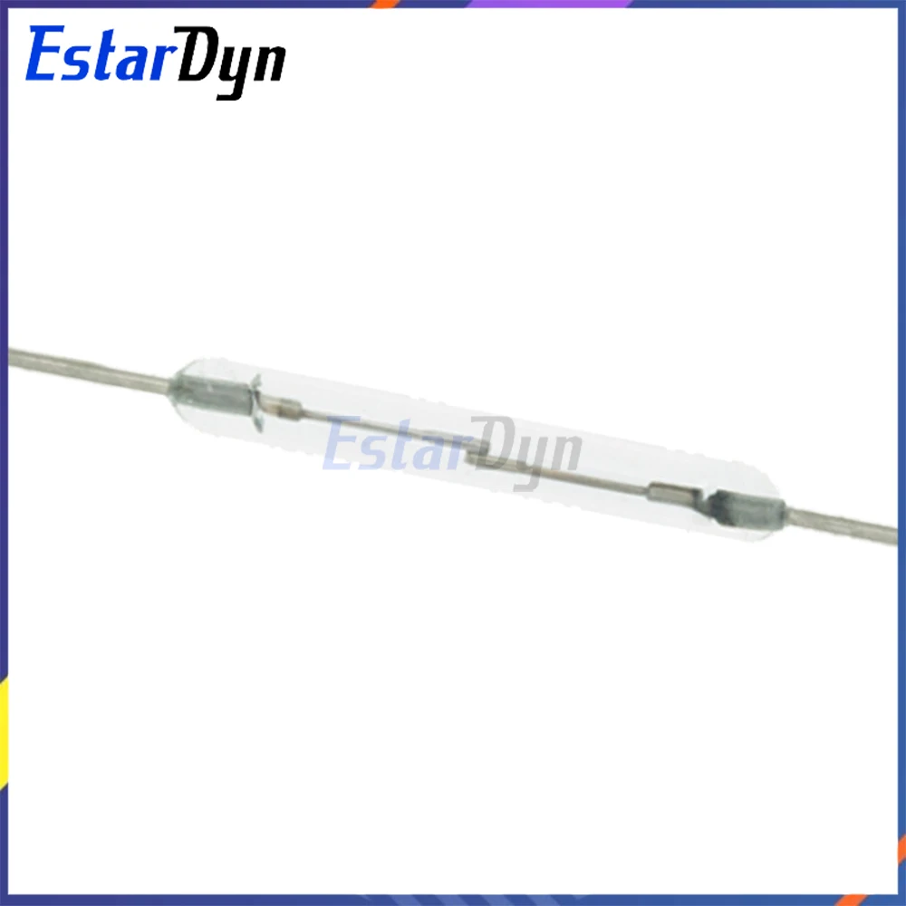 10 قطعة Y213 N/O ريد التبديل المغناطيسي التبديل 2*14 مللي متر عادة مفتوحة المغناطيسي التعريفي التبديل #6