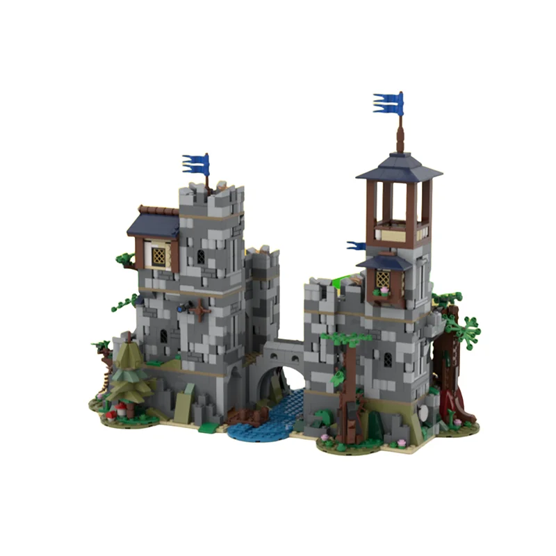 2118ピース MOC 森の隠れ家城 森の住人モデル 組み立てブロック 組み立てアイデア 教育 クリスマスギフト ブロックおもちゃ 誕生日プレゼント