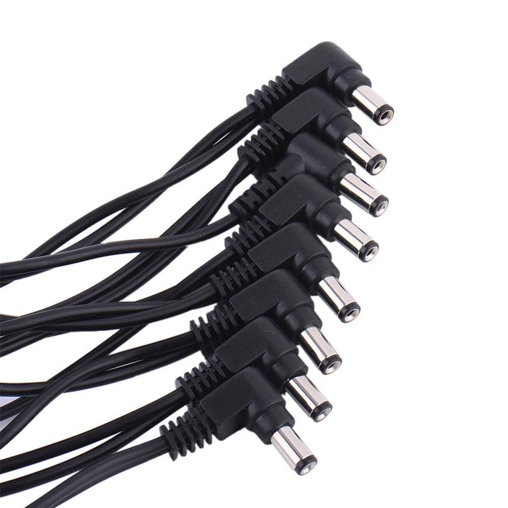【STOCK】Electric Guitar Effect Pedal Daisy Chain Power Supply Cable 9V DC 1A Multi-Interface Connecting 1 To 6 Cable Splitter Cor