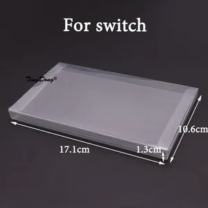 10 Buah Casing Kotak Kartrid Game Transparan Bening Pelindung Hewan Peliharaan Plastik Game CIB untuk N64 NES SNES untuk GB GBA GBC NGPC Switch PS5 10 penjualan terbaik nes shell - №