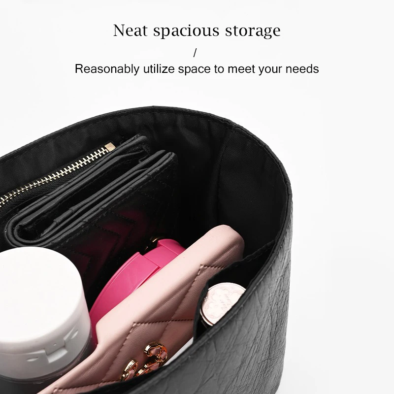 EverToner Dupont Paper Inner Pouch for L Never-full bb Tote Bag Storage Organizer Liner Bag Support Shaper