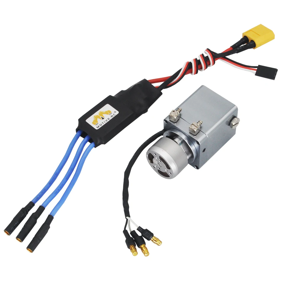 RC Micro Hydraulic Valve Block Pump Oil Tank 30A ESC Kit for Converting Small Scale Static 1/24 1/35 Construction Vehicle Model