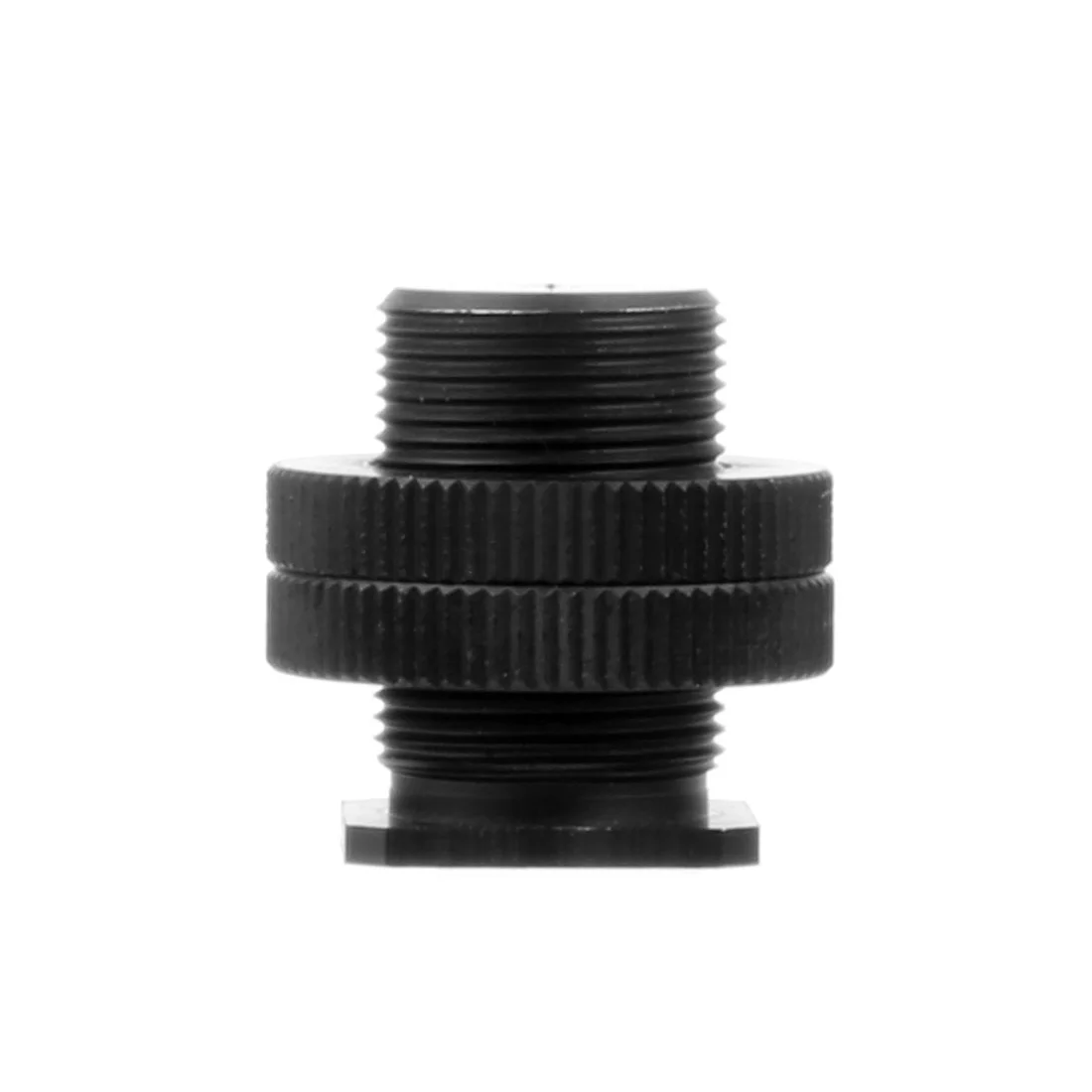 3/8 1/4 5/8 Single Dual Nut Stativplatte zum Blinken Kalter Blitzschuh-Schraubenadapter für GoPro 13 Insta360 X4 Light Stativ-Mikrofonhalter – Detail 12