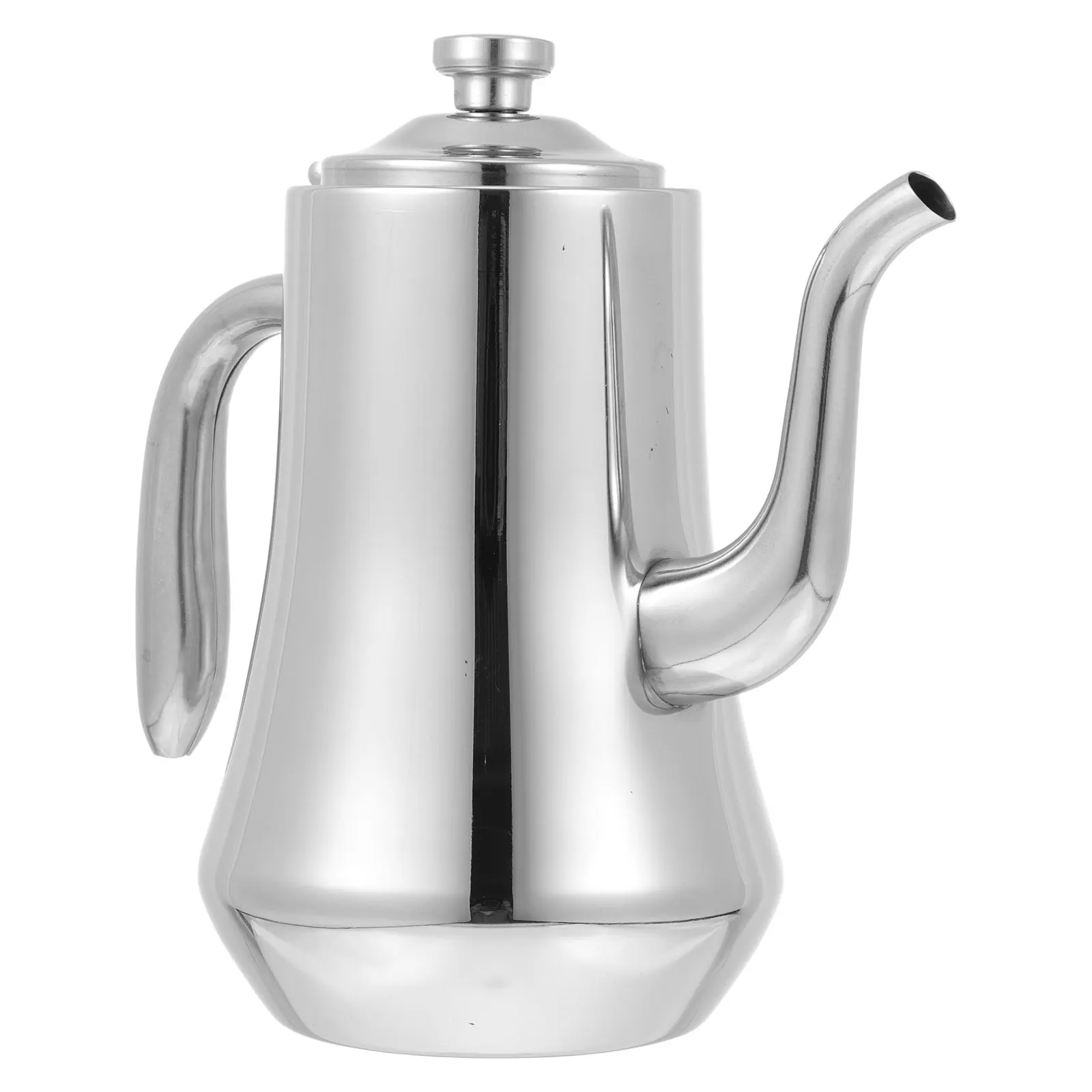

Stainless Steel Water Kettle Electric Tea Pot with Strainer Gooseneck Spout for Kitchen Home Restaurant Hotel Camping