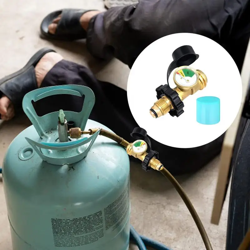 

Propane Tank Meter Propane Tank Gauge Indicator Leak Detector Pressure Meter For BBQ Grill Heater Gauge For Propane Tank Grill