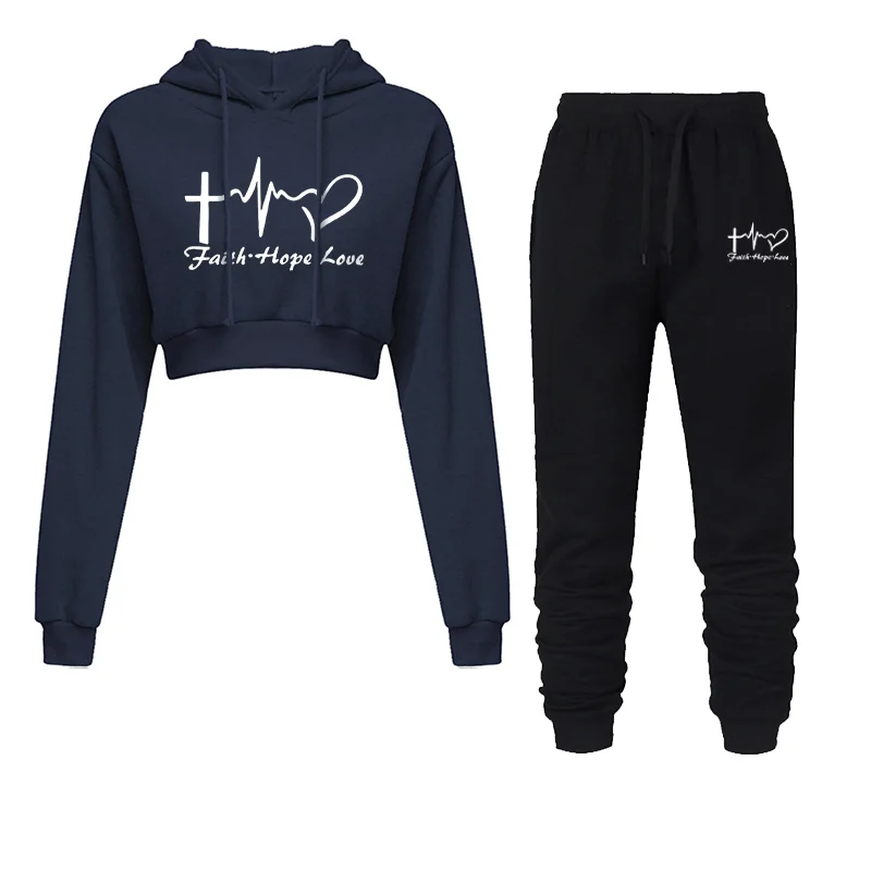Solid Long Sleeve Loose Hooded Set Hoodie and Pants Casual Sweatshirt 10 Colors 2024 New Sports Fashion 2-Piece Jogging Suit