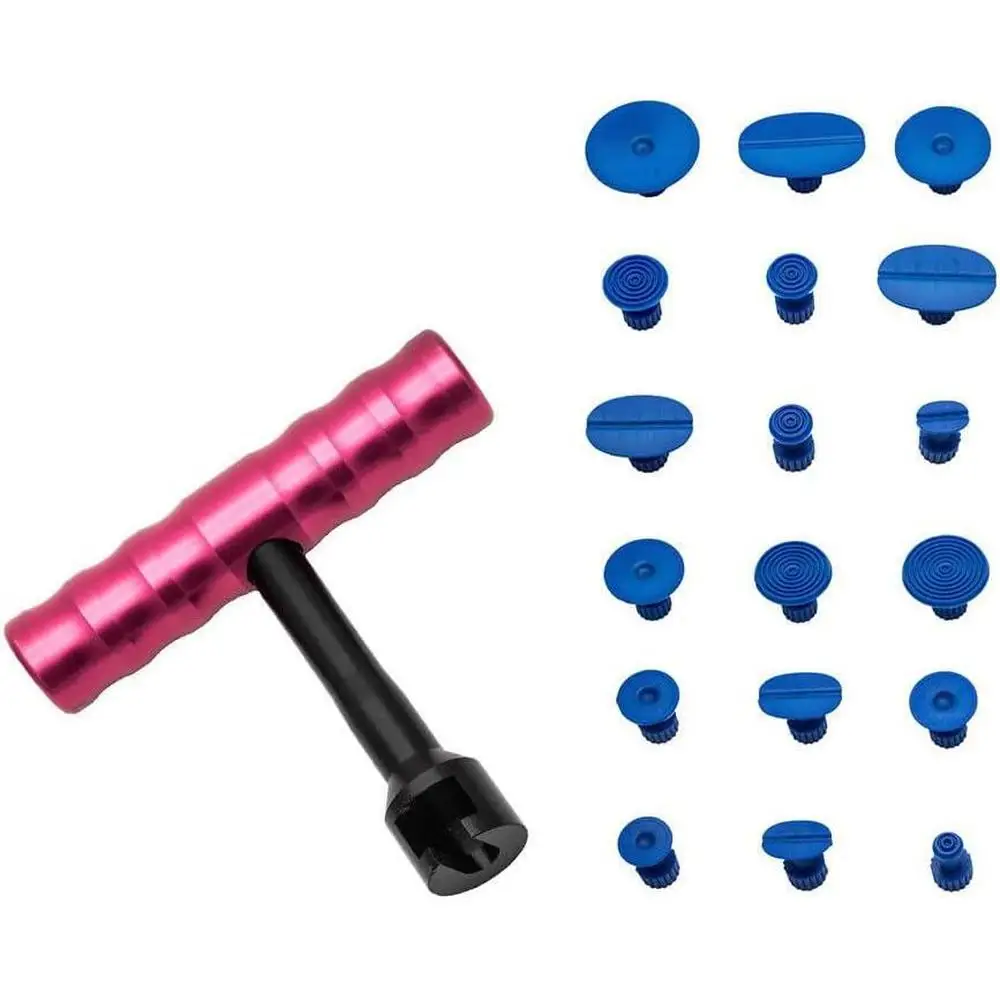 Car Auto Body Paintless Dent Repair Tool Set Auto Part Mechanical Sheet Metal Slide Multiple Size Suction Cup Puller Kit