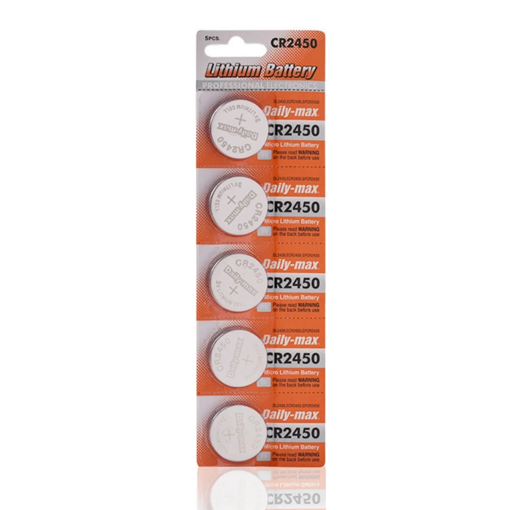 2-30PCS CR2450 Watch Buttom Battery KCR2450 5029LC LM2450 DL2450 ECR2450 BR2450 CR 2450 3V 600mAh Lithium Coin Cell Batteries