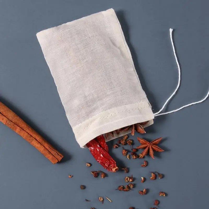 5Pcs Unbleached Nut Milk Filter Bags Durable Cheese Cloth for Homemade Cheese Yogurt Cold Brew Coffee Straining