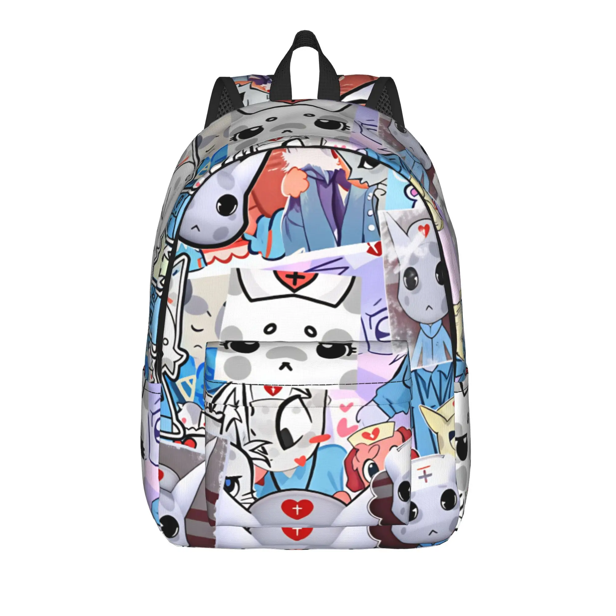 Animal Hospital Backpack Student  Durable Backpacks Polyester Aesthetic High School Bags Daily Custom Rucksack