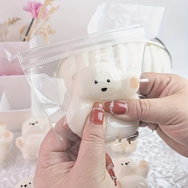 Cute White Dog Relax Squeeze Toy
