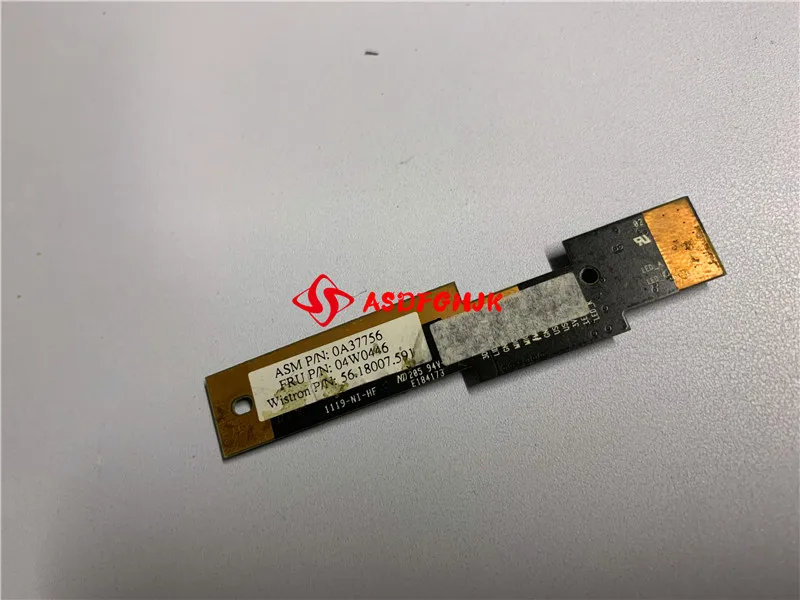 Original para portátil Lenovo ThinkPad E420 E425 E520 E525 Series, cámara Web frontal 720P HD, FRU 04W0446 63Y0187 63Y020 100% TESED OK