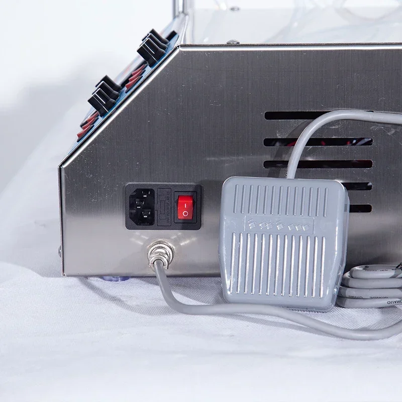 'forperistaltic pump intelligent compact flexible digital commercial multi nozzles perfume juice milk filling machine