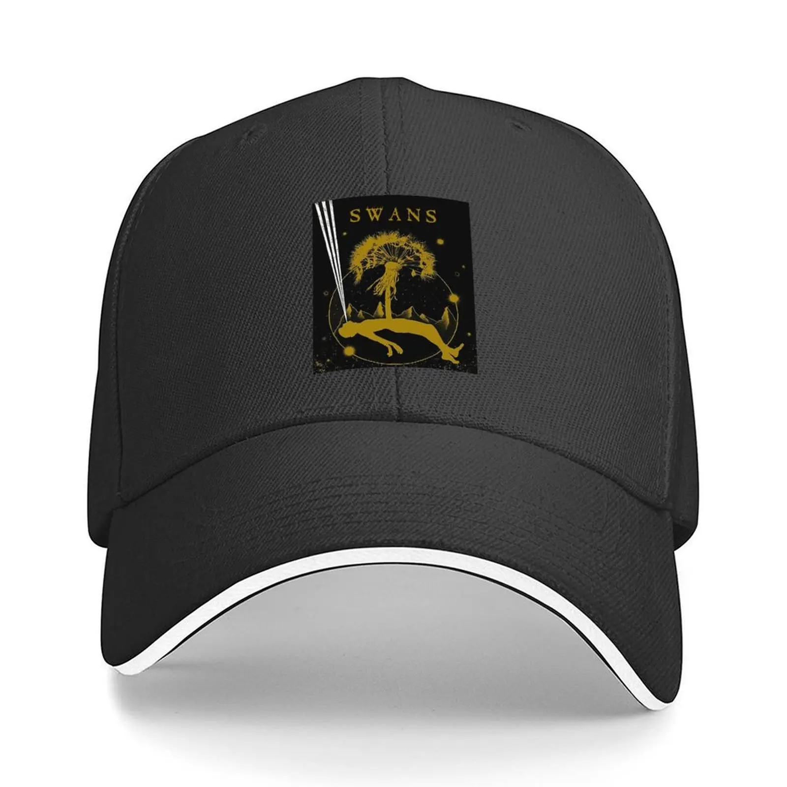 

r11 swans Baseball Cap hard hat Fishing cap Designer Hat Funny hats Men Caps Women's