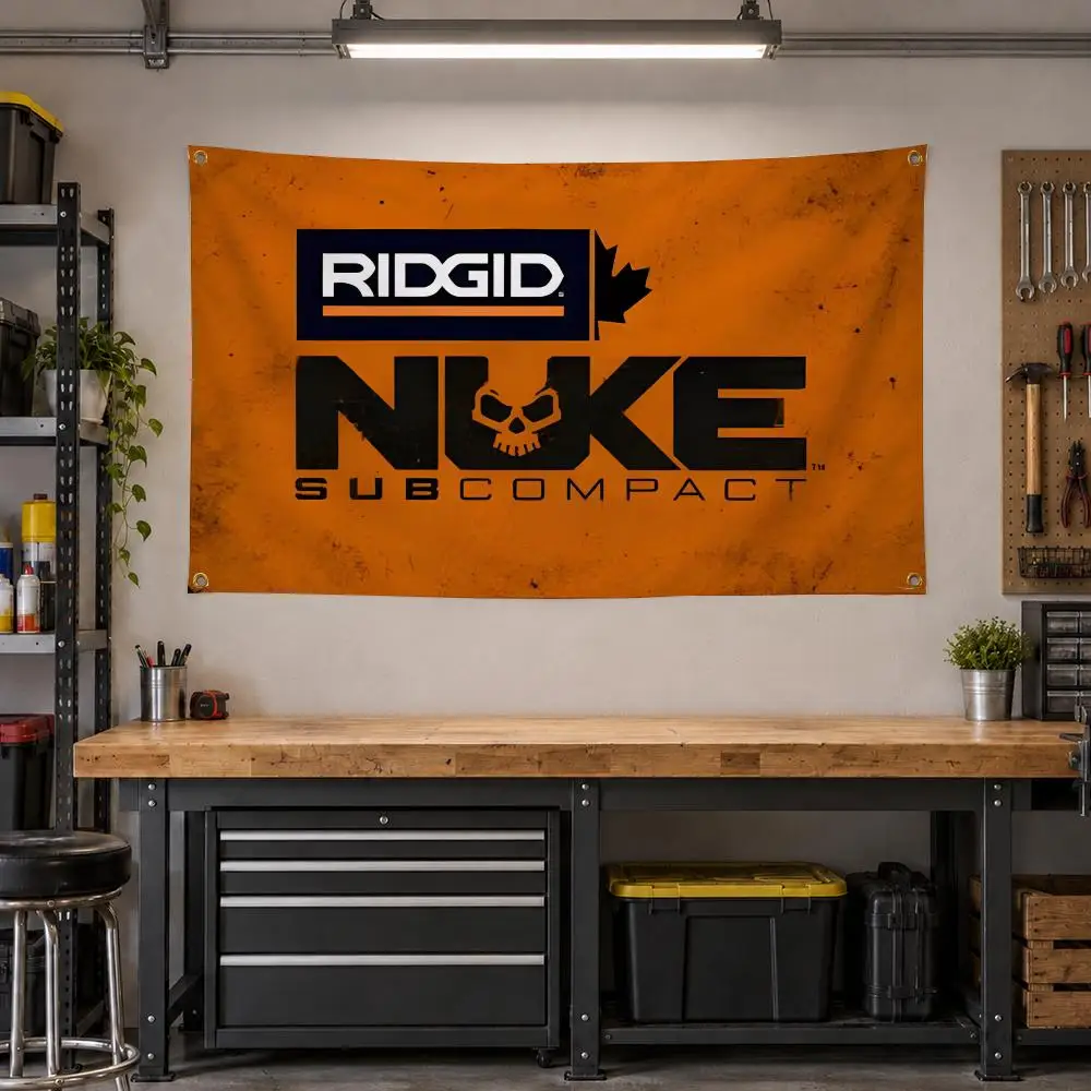 Tool RIDGID Plumbing Flags Personalized Banner Flag Room Dorm Camping Picnic Garage Bar Outdoor Wall Decor