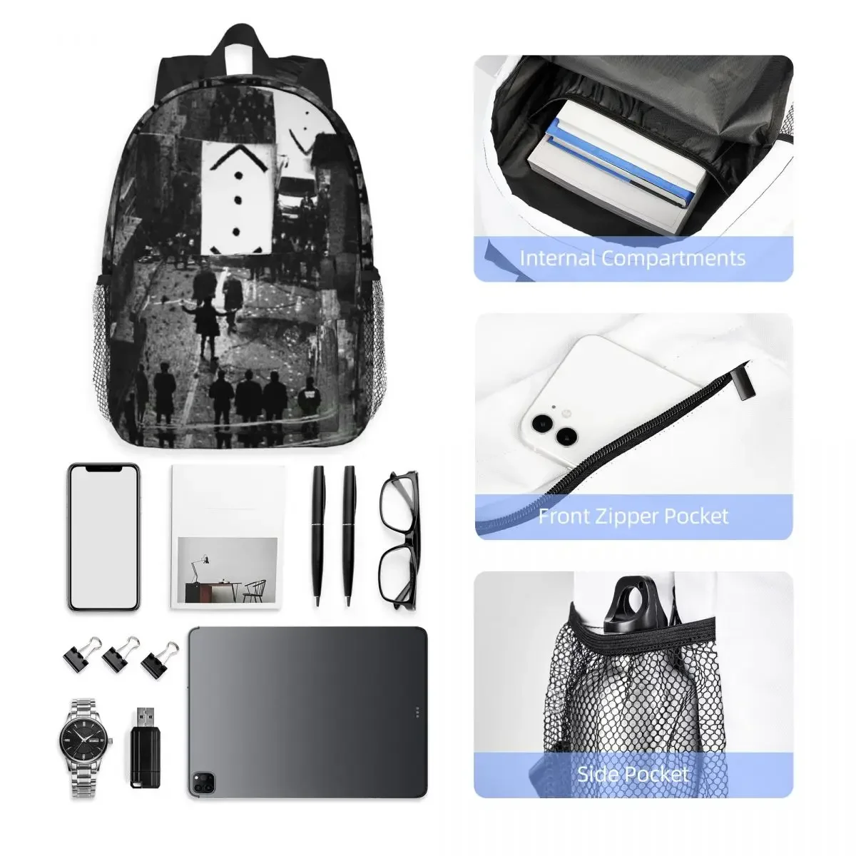 حقيبة ظهر Cukur Turkiye Teleplay TV Series رائجة البيع Daypack سعة كبيرة حقيبة كتب للأولاد والبنات حقيبة كتف للرجال والنساء حقيبة مدرسية