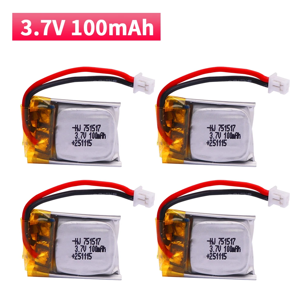 100Mah 3.7V Lipo Ba… - image