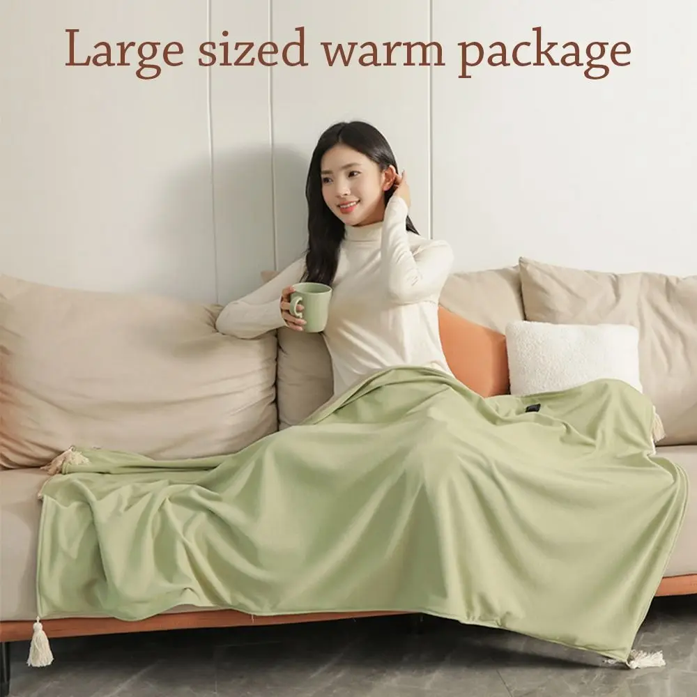 

Household Wearable USB Electric Heated Blanket Warm Clothing Portable Warm Shawl Washable Heating Lap Blanket for Winter