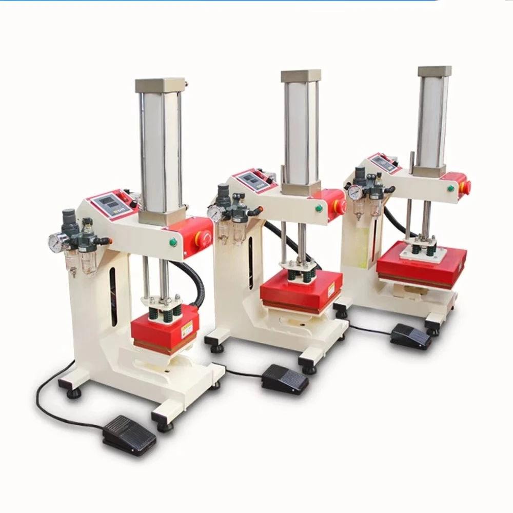 Machine heat press automatic heat transfer machine printing clothing pattern equipment Pneumatic single-station hot stamping