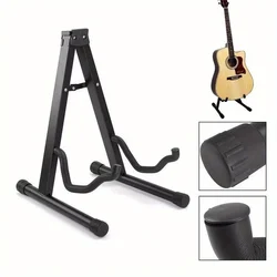 1 Pc Portable Guitar Stand Holder ABS Plastic Retractable Foldable Stand Holder for Bass Guitar Violin Ukulele for Guitarist