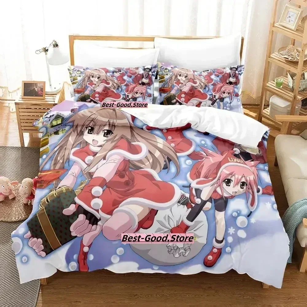 Seto no hanayome My Bride is a Mermaid Bedding Set Duvet Cover Sheet Printed Bed Set Pillowcase Bed Full Queen King Size Bedroom