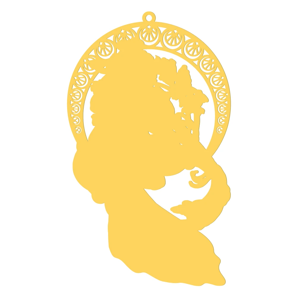 1 إشارات مرجعية توضيحية للفنون من Mucha - موسيقى، ريترو أدبي، براعة رائعة، إشارات مرجعية نحاسية، هدايا العيد #2