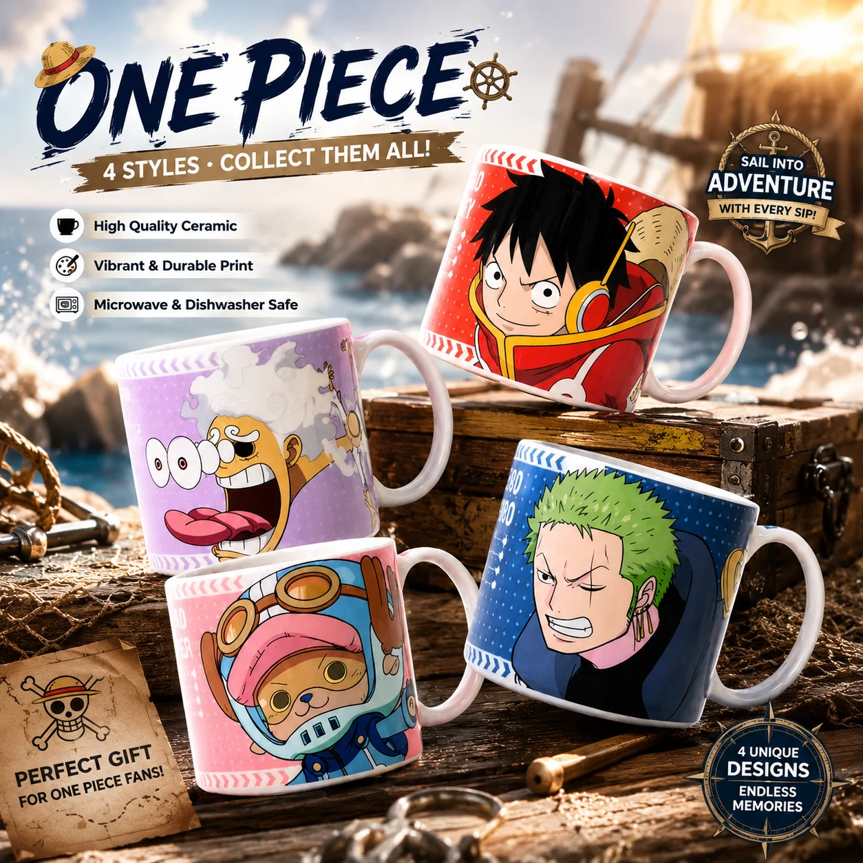 Offizielle One Piece Anime Ker – Home Office Official Bewertung und Preis