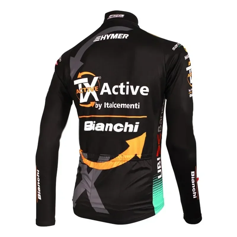 2024 Autumn Long Sleeve Cycling Jerseys Bike Clothes Racing Maillot Ciclismo Men\'s Breathable Bicycle Clothing