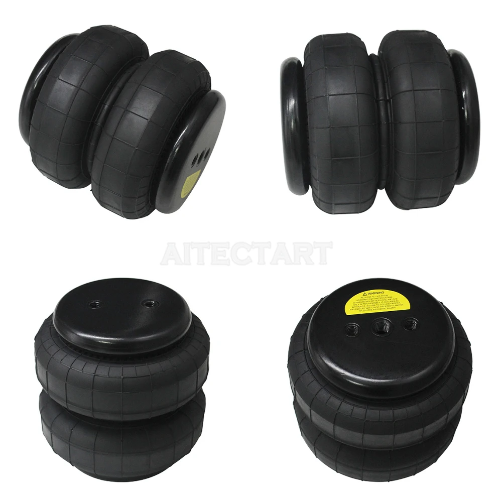 Juego de 4 Bolsas de Aire para Suspensión de Camión, Compatibles con Firestone W01-358-6955 255-1.5 A01-760-6762 Goodyear Contitech, Nuevas