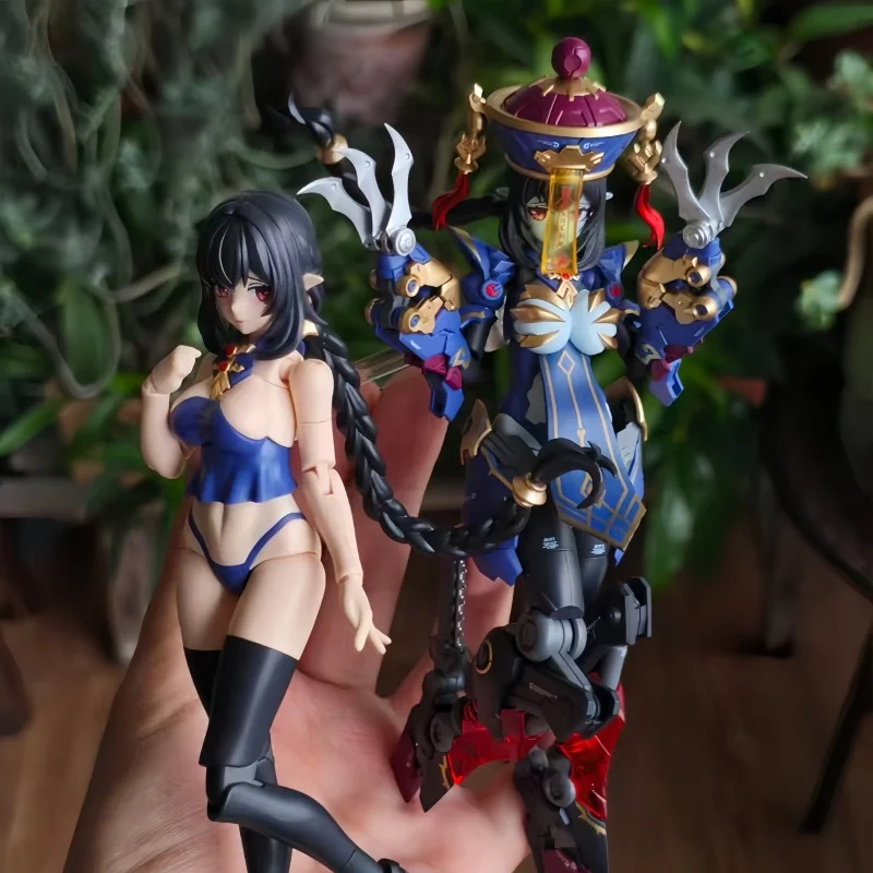 オリジナル フューリー マシンガール シリーズ ホットブラッド エコー メッドタ Js-009 ゾンビ ジュリアン モバイル 組み立て式おもちゃ コレクションモデル