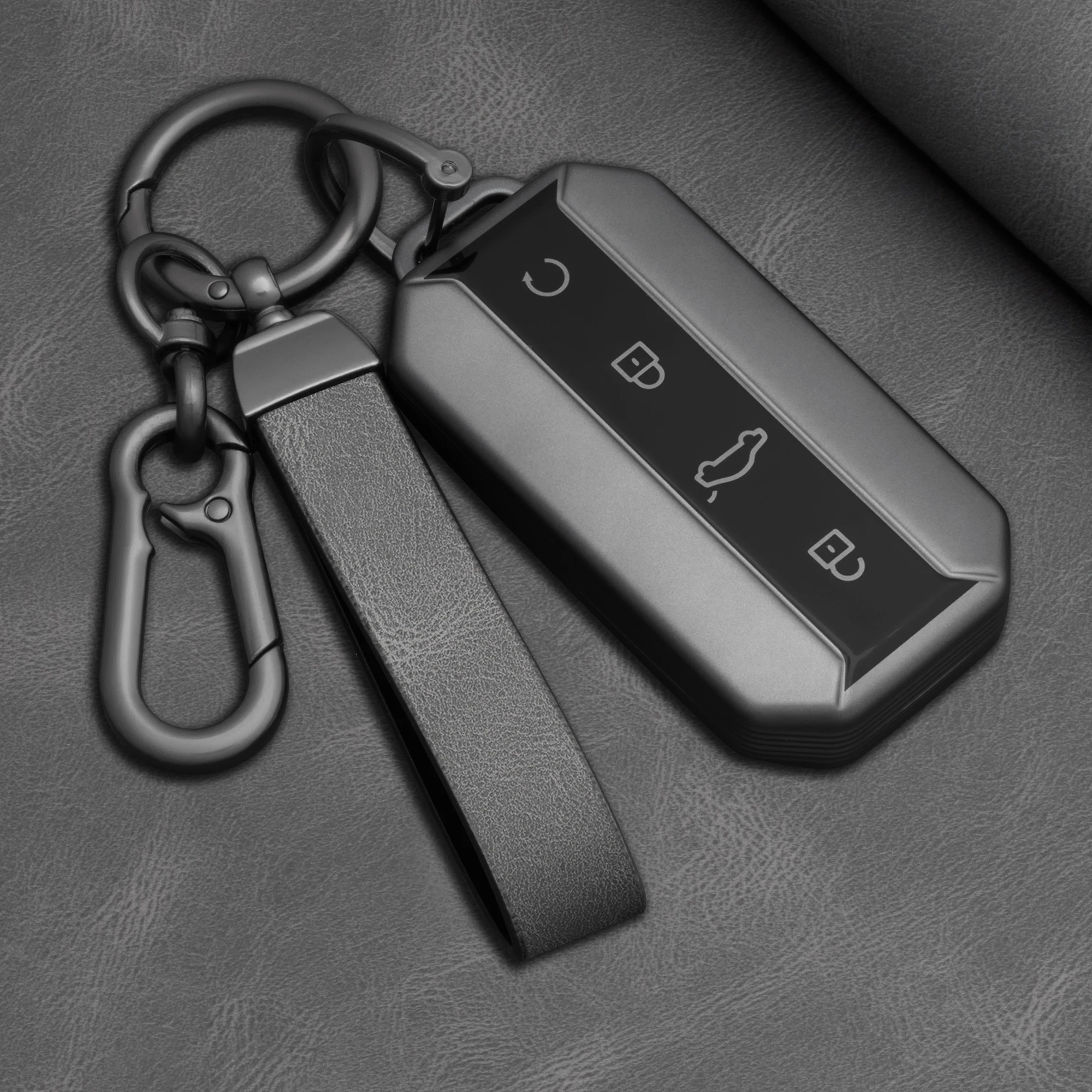 TPU Autoschlüsselhülle Schutzhülle Schlüsselanhänger für 2025 2026 Chery Jaecoo J5 J7 5 7 Autoschlüsselhülle TPU-Gehäuse Zubehör – Detail 4