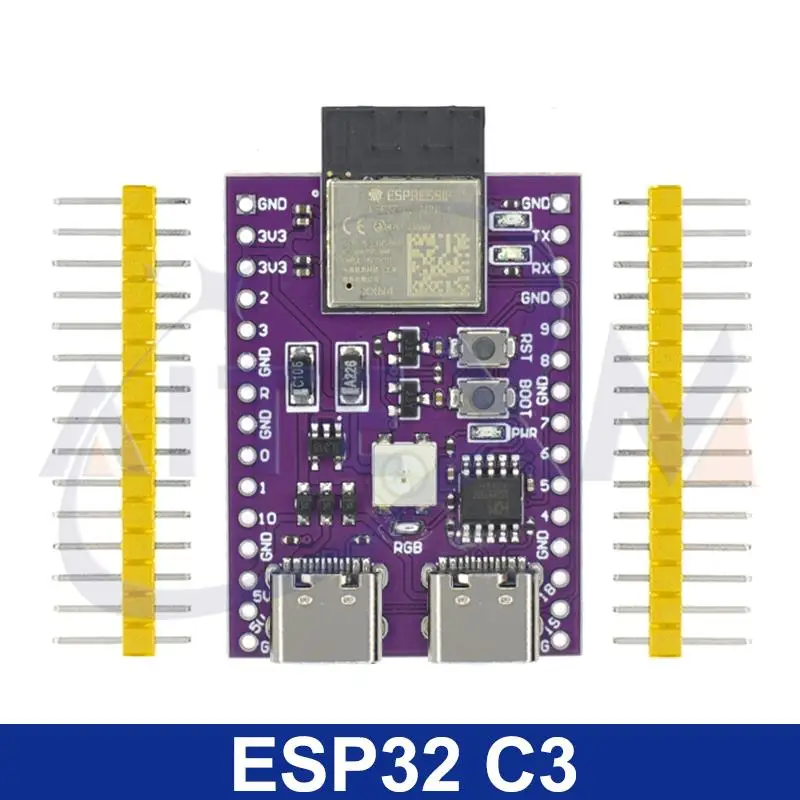 ESP32 / ESP32-C3 / ESP32-S3 Dual Type-C Development Board CORE Board ESP32-C3-DevKitM-1 ESP32-C3-MINI-1 ESP32-S3-DevKit C N16R8