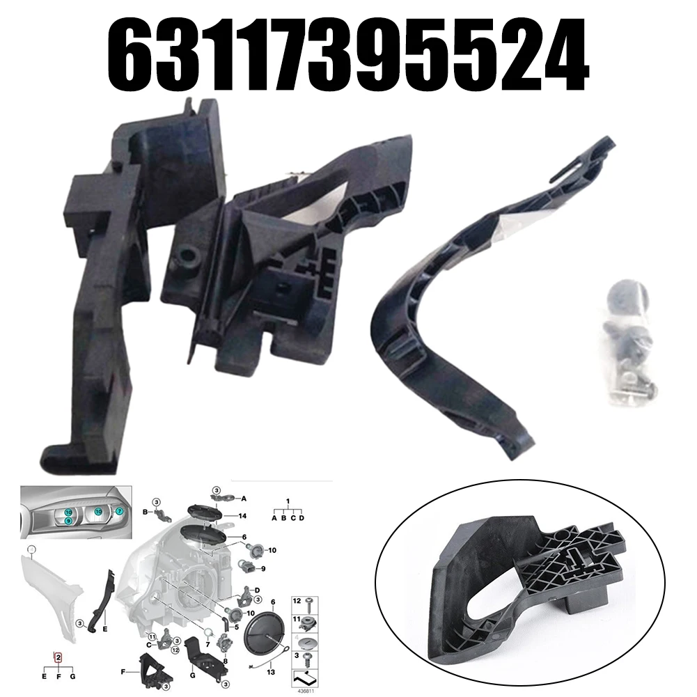 

Front Right Headlight Bracket For BMW For For X6 63117395524 2024 Hot Sale Brand New And High Quality Discount