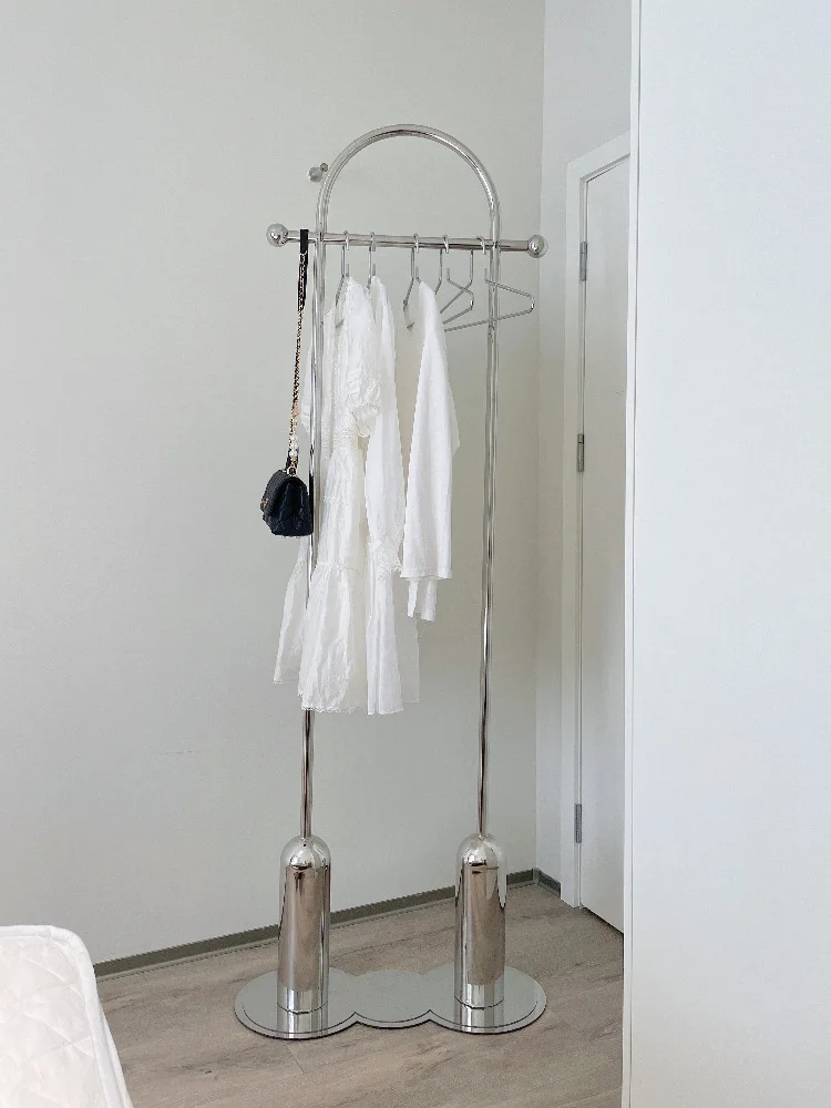 TTLight luxury stainless steel coat rack Home entrance storage hanger