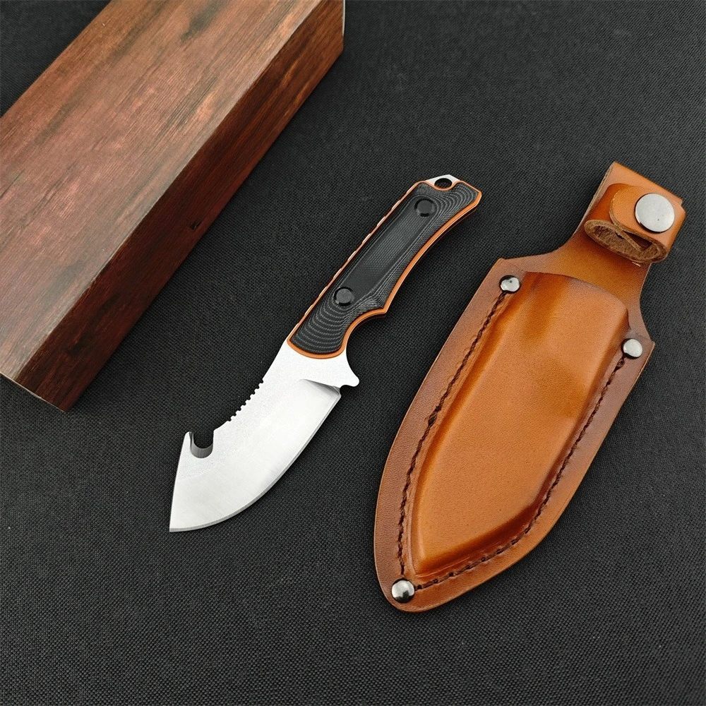 

Нож BM 15018 Hunter с фиксированным клинком, рукоятью G10 и ножнами, цельнометаллический клинок, тактический инструмент для кемпинга, выживания и активного отдыха