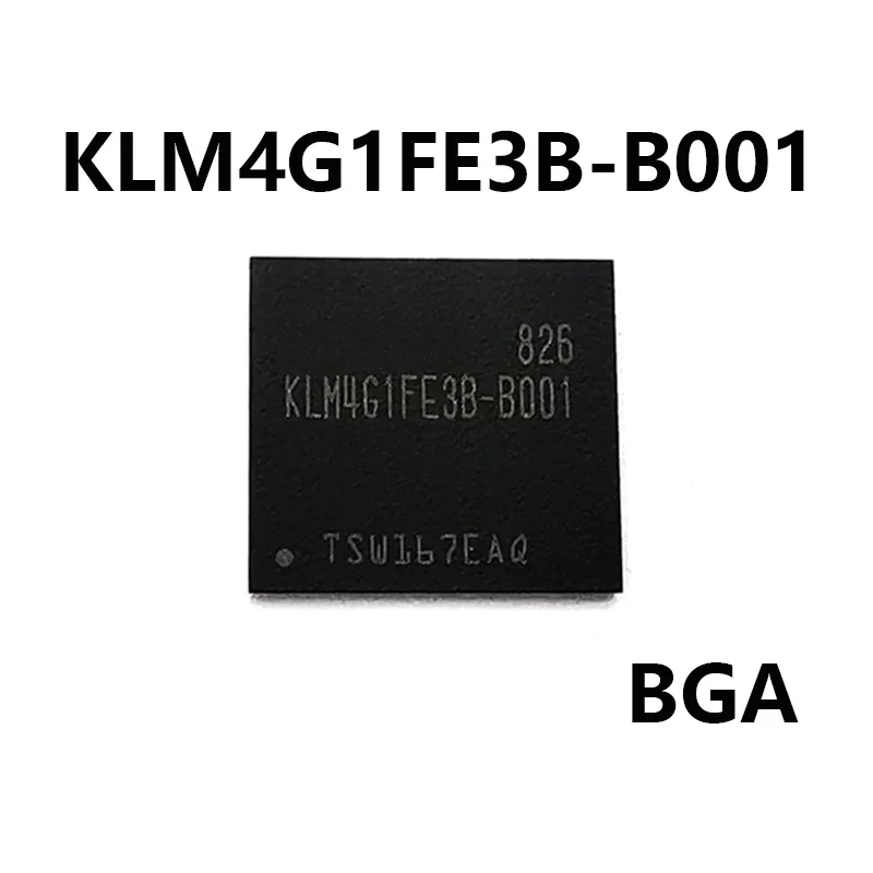 Free Shipping 10-50pcs/lots KLM4G1FE3B-B001 4G1FE3B-B001 KLM4G1FE3 KLM4G1FE3B 4G1FE3B 4G1FE3 BGA153ball EMMC 4.5 4GB IC in stock