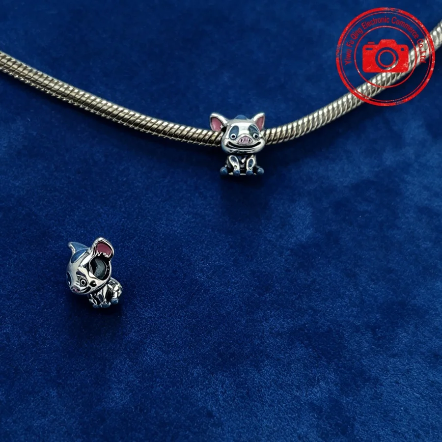 Potdemiel DIY Women's Jewelry Gift - Pixar Monster Moana Pua Piggy Piggy Mickey Mouse Beads Fashion Bracelet Accessory view 5