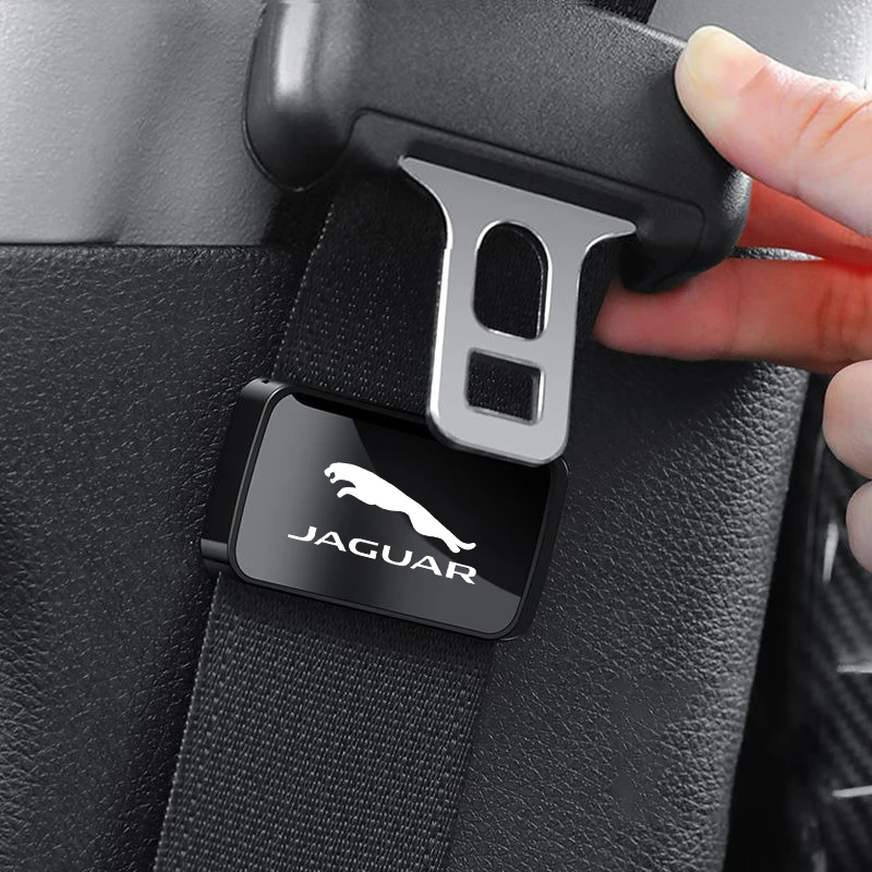 Soporte Magnético para Cinturón de Seguridad de Coche, Clip de Sujeción Ajustable para Jaguar XFL XEL E-PACE F-PACE F-TYPE XJ I-PACE X-X16 XE XK