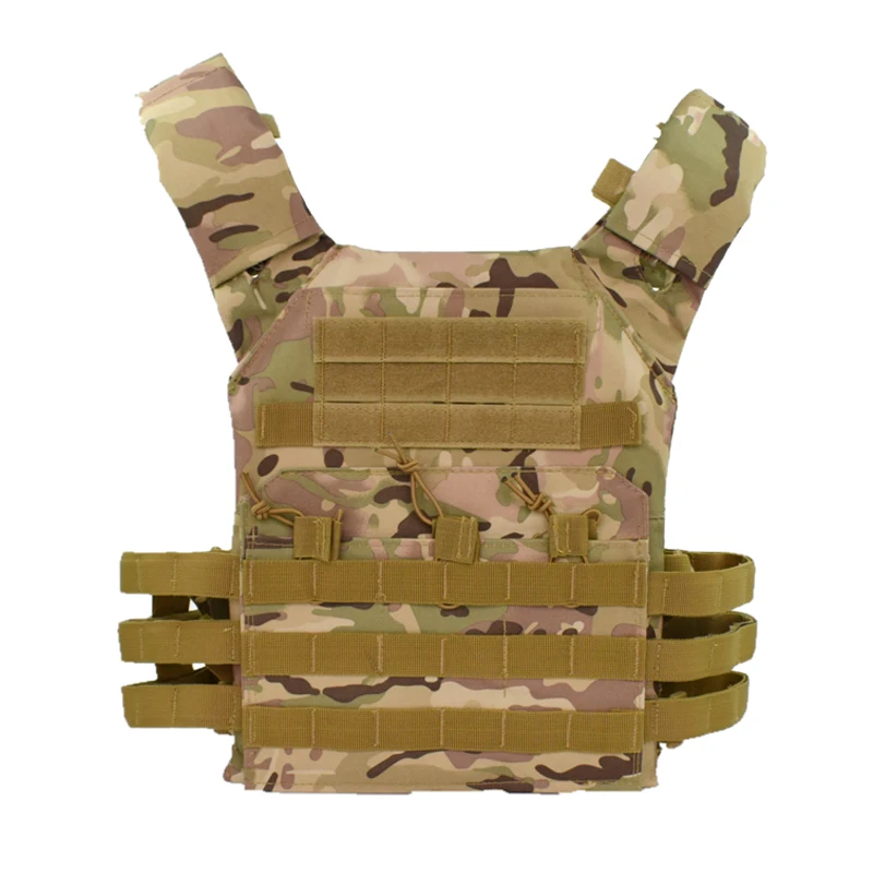 Tactical JPC Plate Carrier Molle Vest Airsoft Gear Combat Body Armor Hunting Protective Vest with Mag Pouch