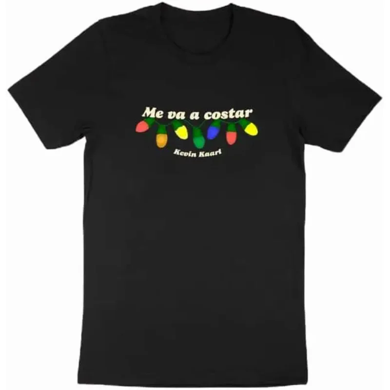 Футболка Kevin Kal Merch Me Va a costar, футболка с круглым вырезом и коротким рукавом, мужские/женские топы