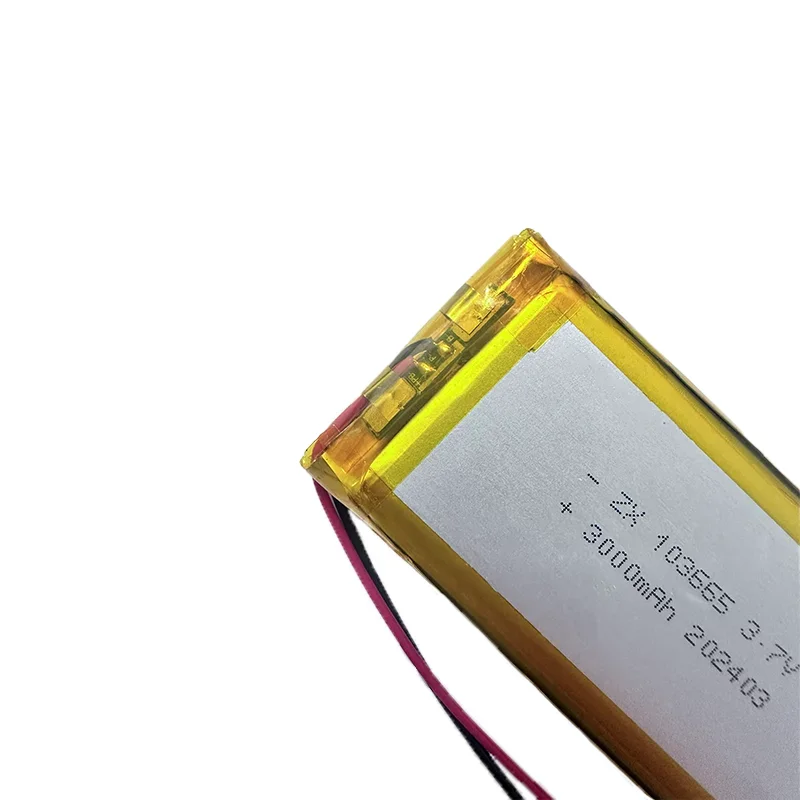 103665 Lithium Polymer Battery 3.7V 3000mAh with jst PH 2.0mm 2pin plug Open source console Miyoo Mini Plus Game machine