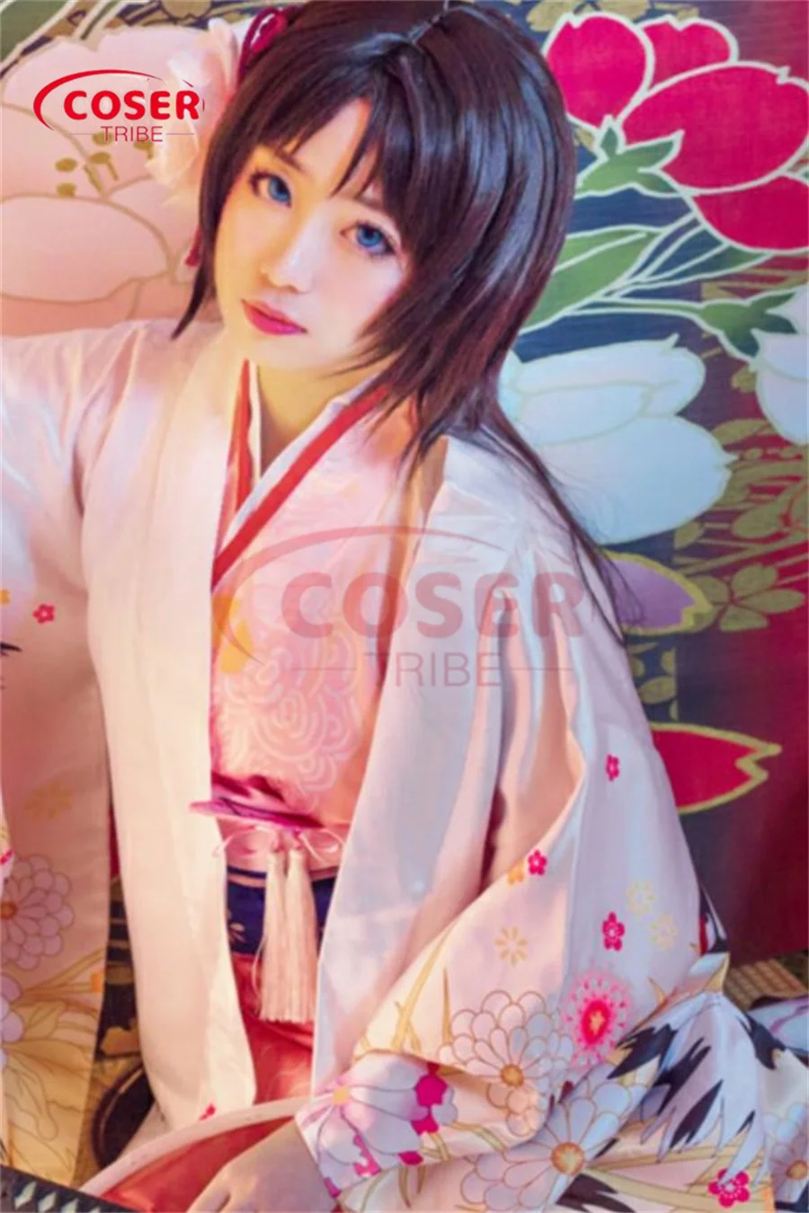 COSER TRIBE  Anime Game  Fate Kara no Kyoukai Antiquities Hanfu Halloween Carnival Role CosPlay Costume Complete Set