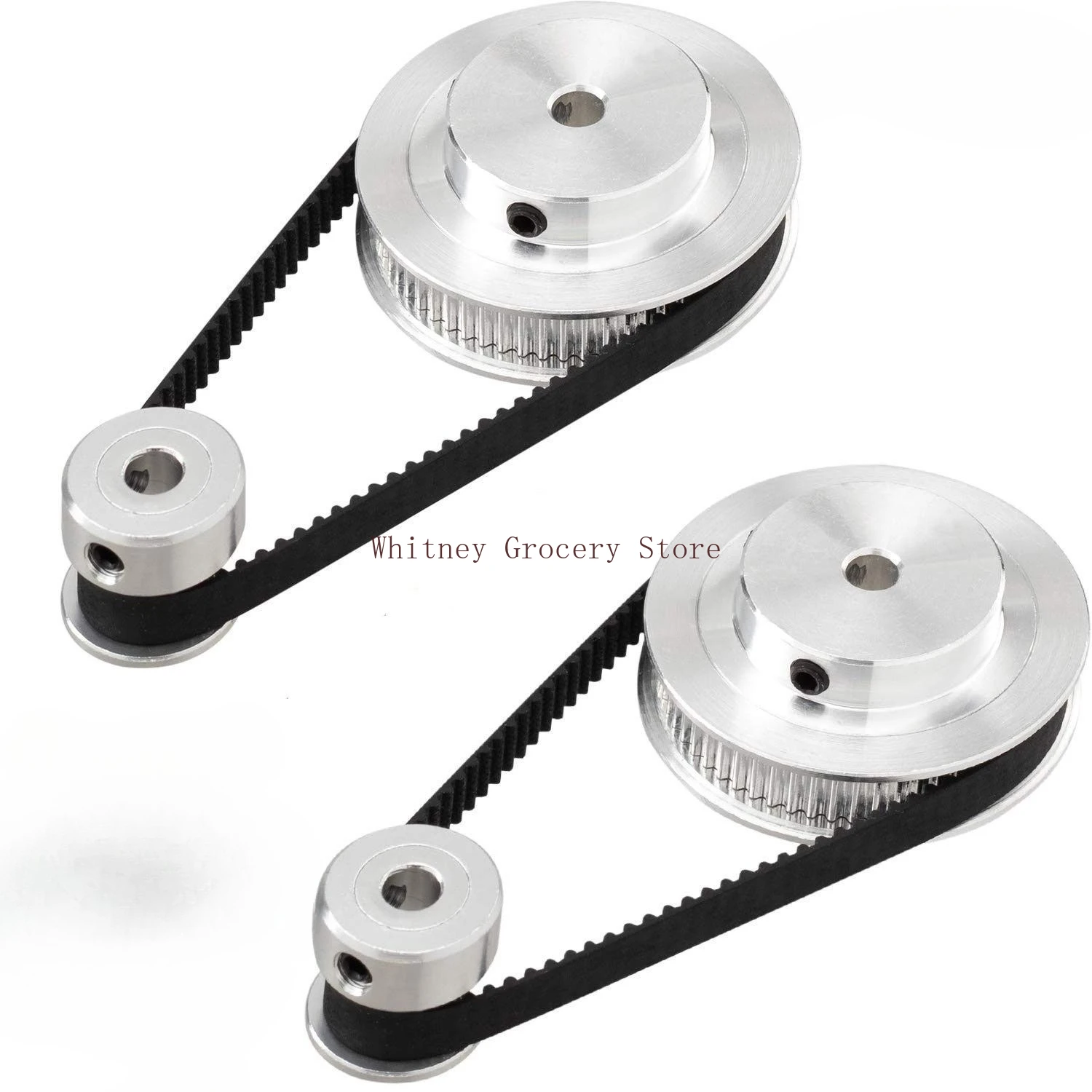 2GT Timing pulley set ， reduction ratio transmission component GT2 Pulley Belt Kit 48T 20Teeth